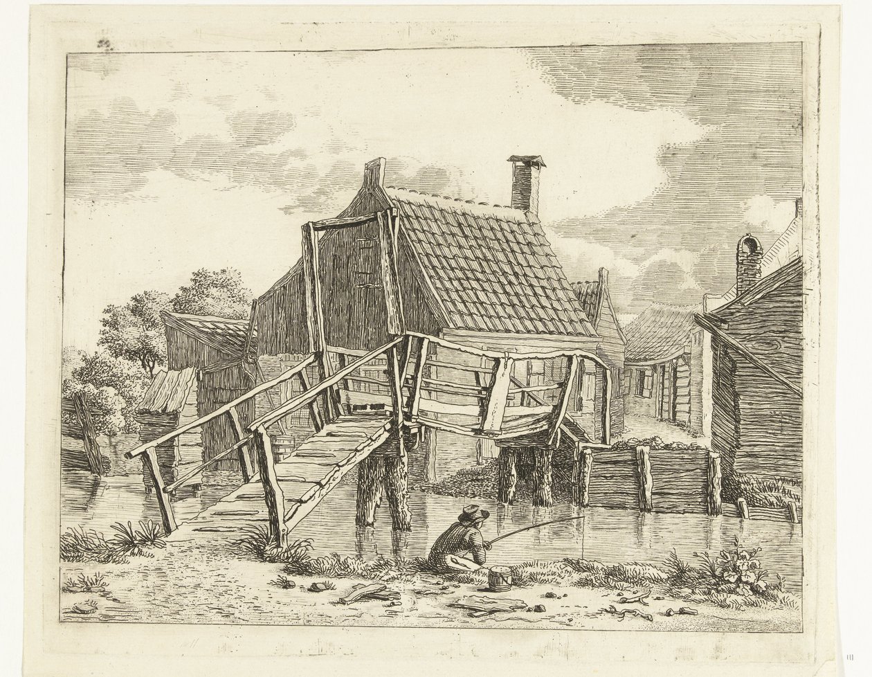 Utenfor vindusporten av Anthonie van den Bos