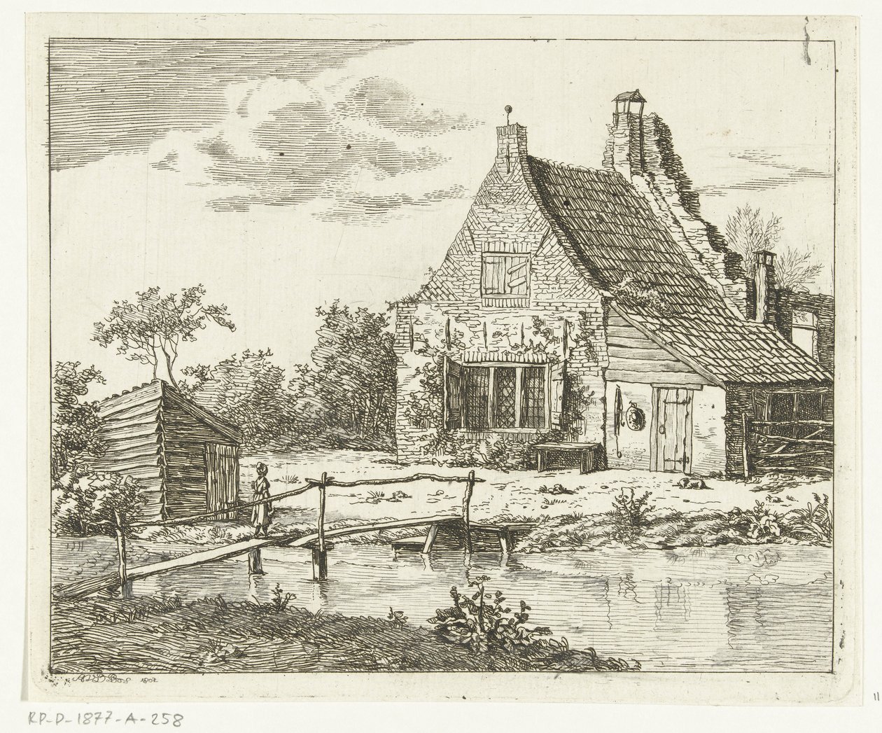 Hus Snaatburg i Maarssen av Anthonie van den Bos