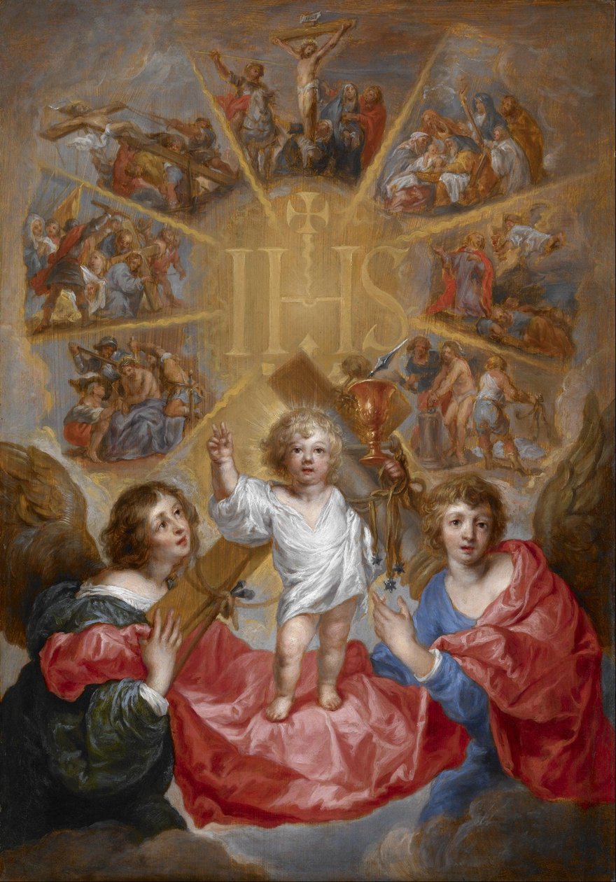 Forherligelsen av Jesu navn av Anthonis Sallaert