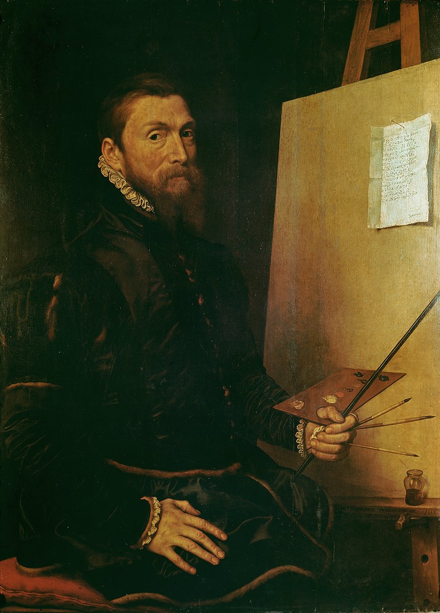 Selvportrett av Anthonis van Dashorst Mor