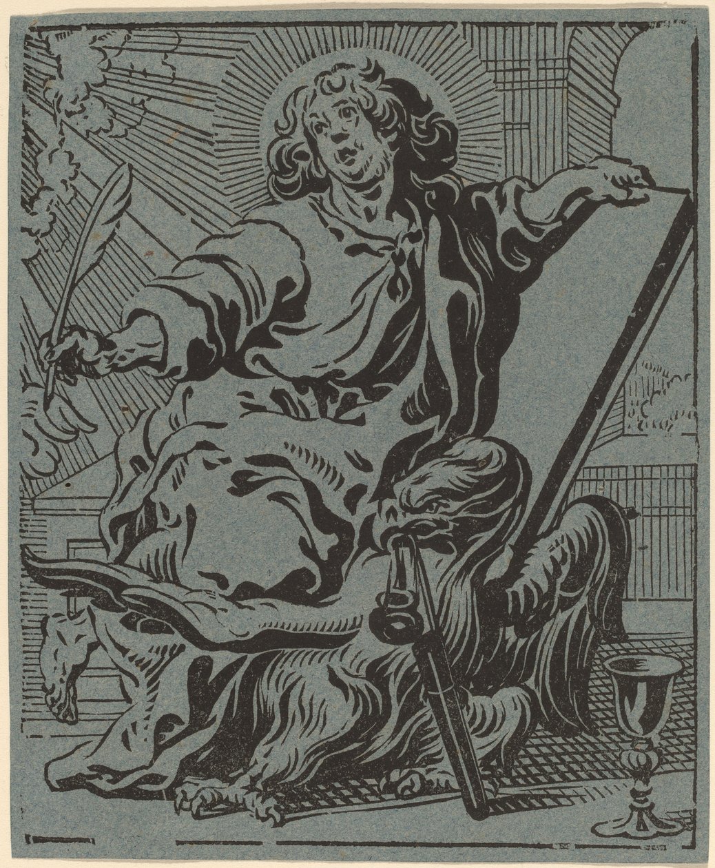 Saint John av Anthonis Sallaert
