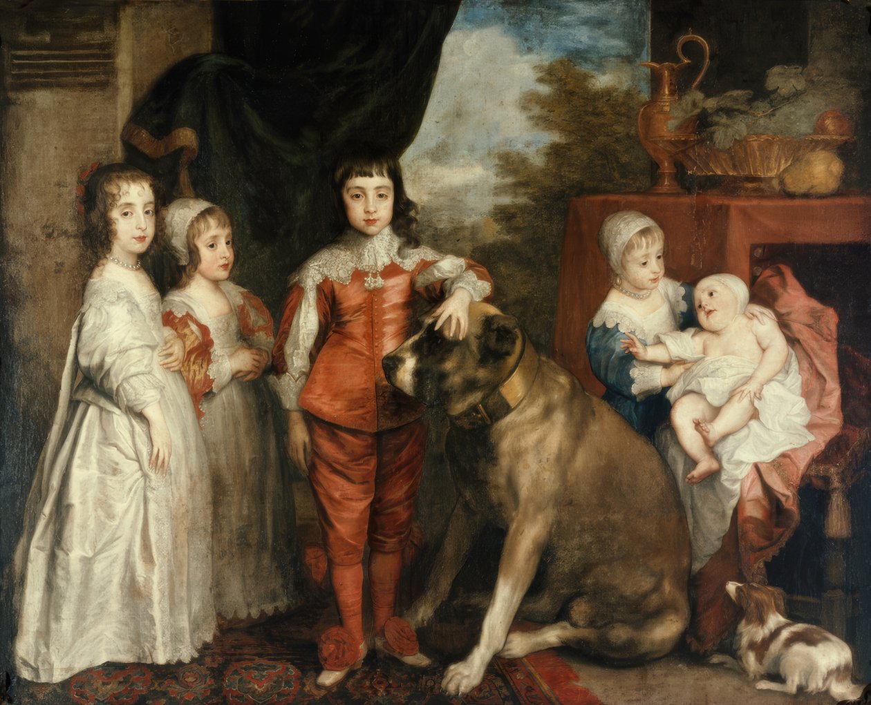 Barna til Charles I av England av Anthony van Dyck