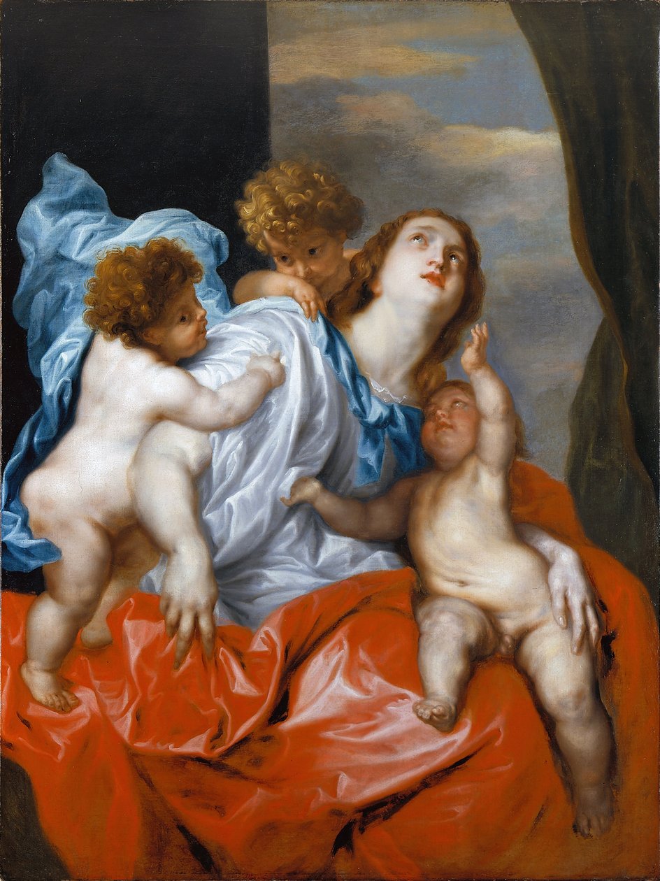Veldedighet av Anthony van Dyck