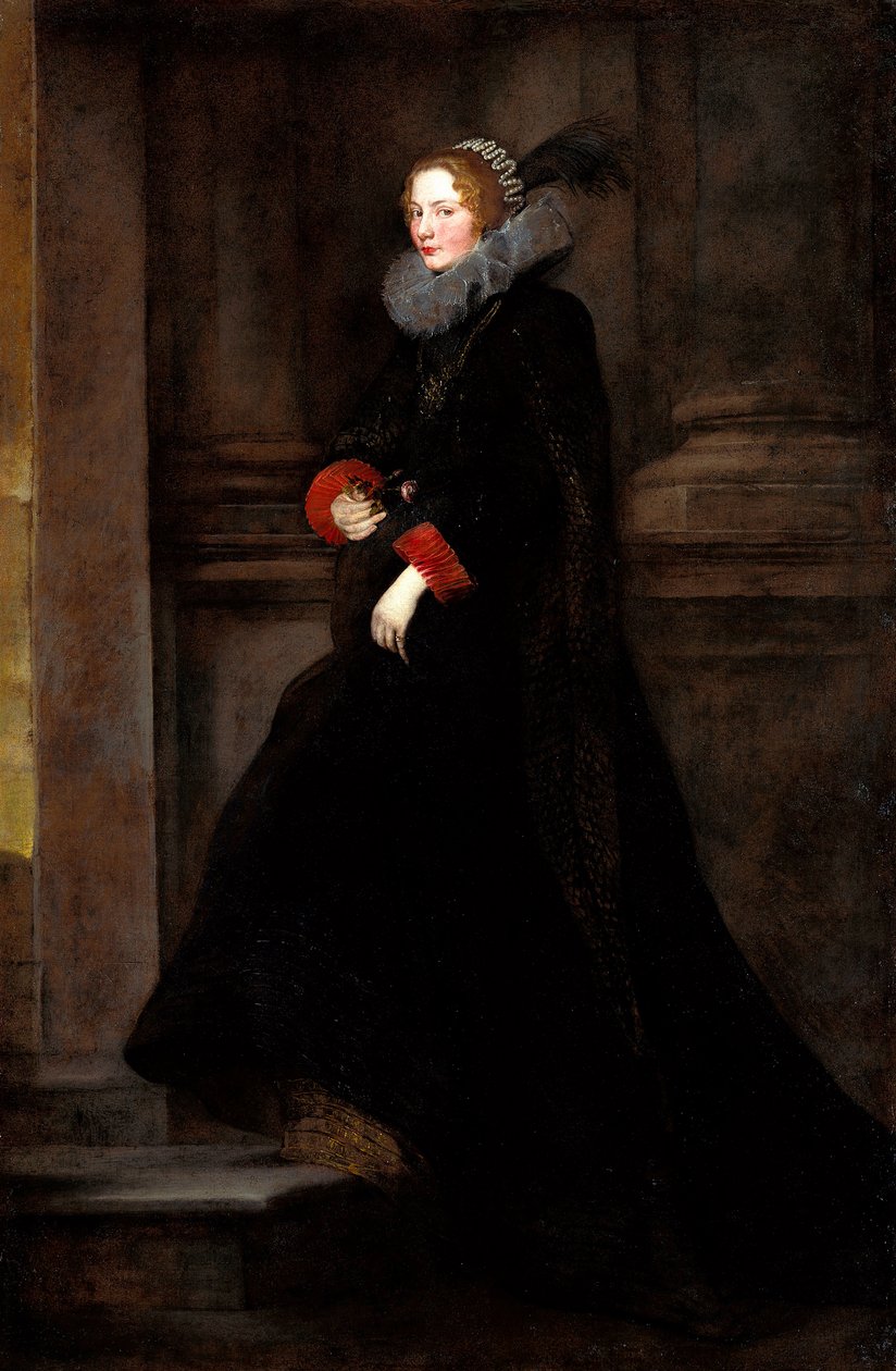 Marchesa Geronima Spinola av Anthony van Dyck