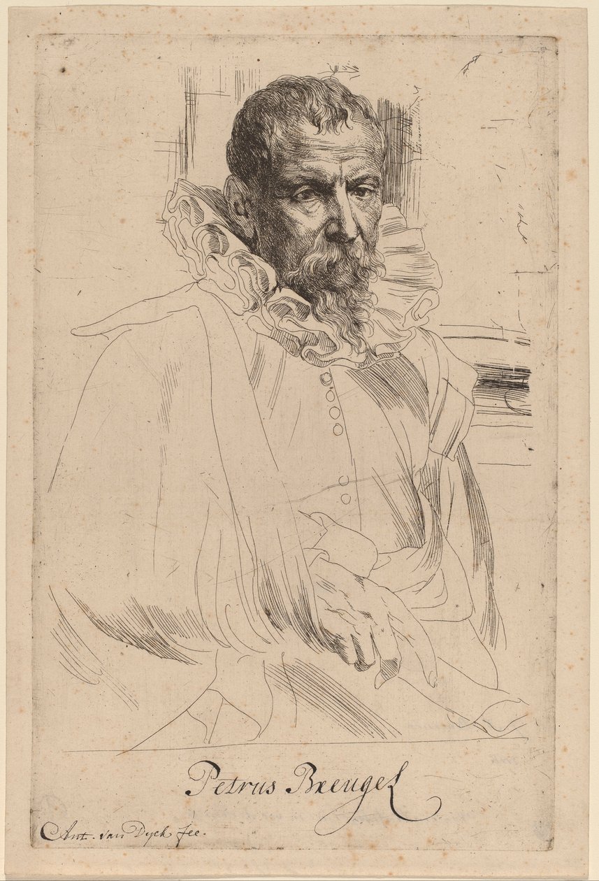 Pieter Bruegel den yngre av Anthony van Dyck