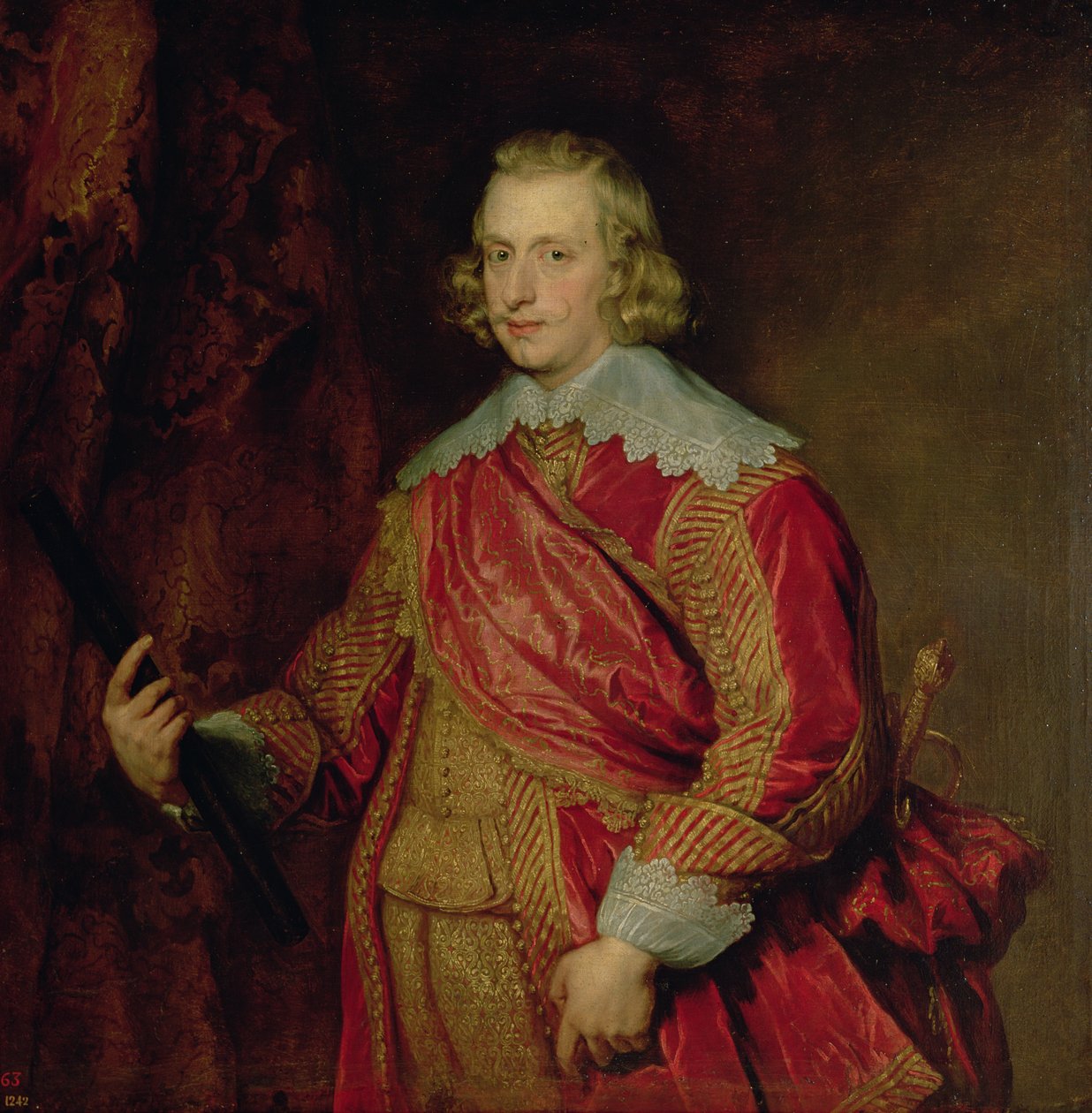 Portrett av kardinal-Infante Ferdinand av Østerrike, ca. 1634 av Anthony van Dyck