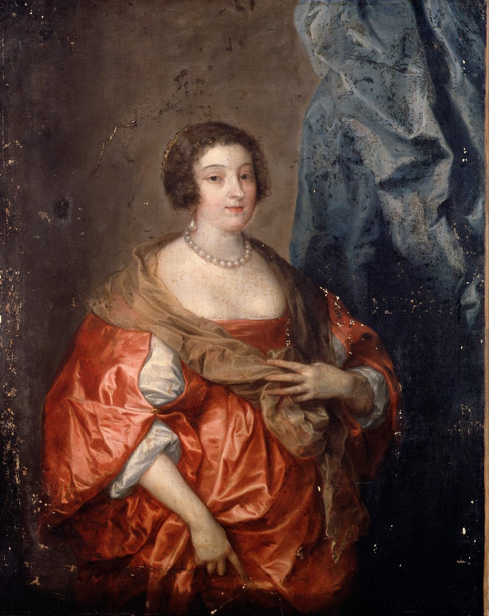 Portrett av en dame av Anthony van Dyck