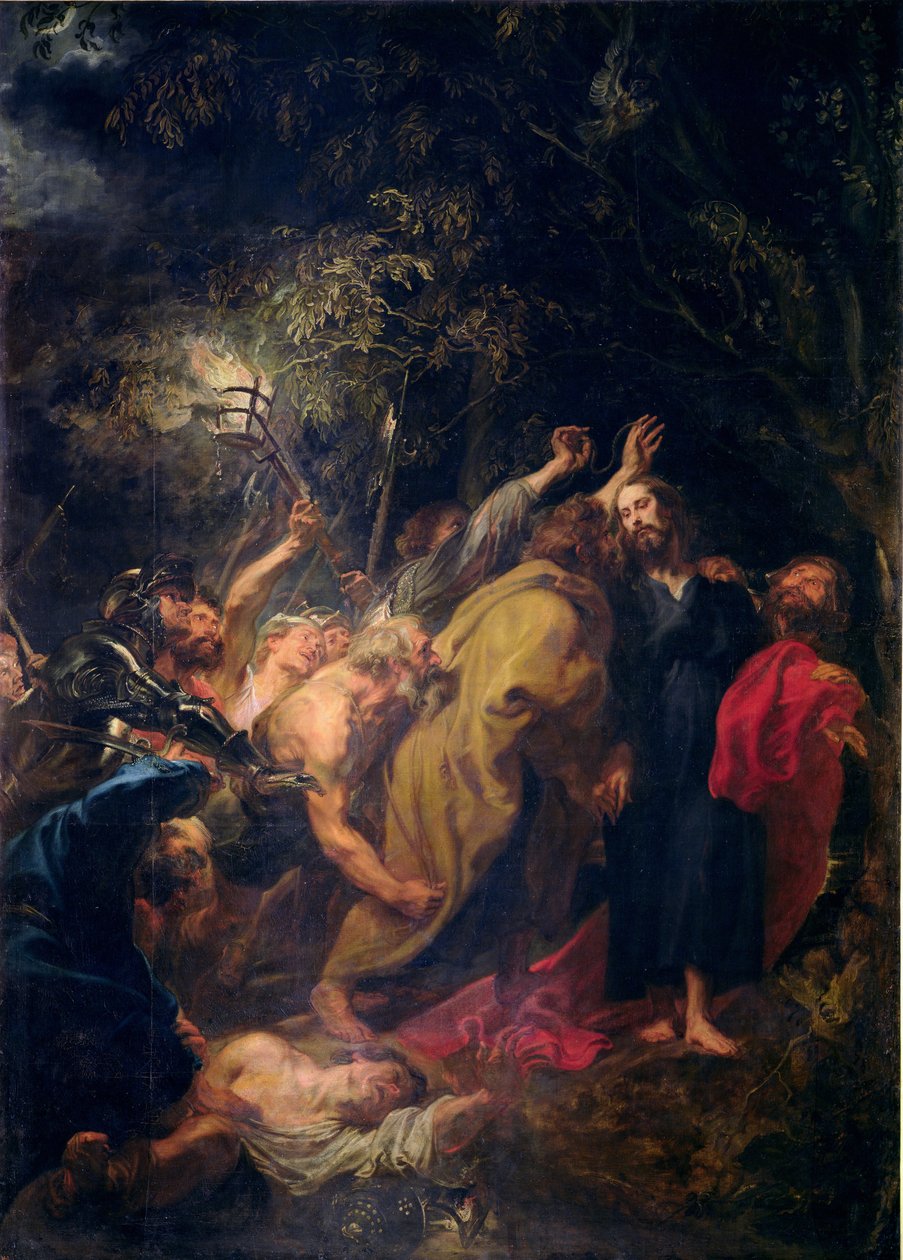 Arresten av Kristus i hagene, 1618-20 av Anthony van Dyck