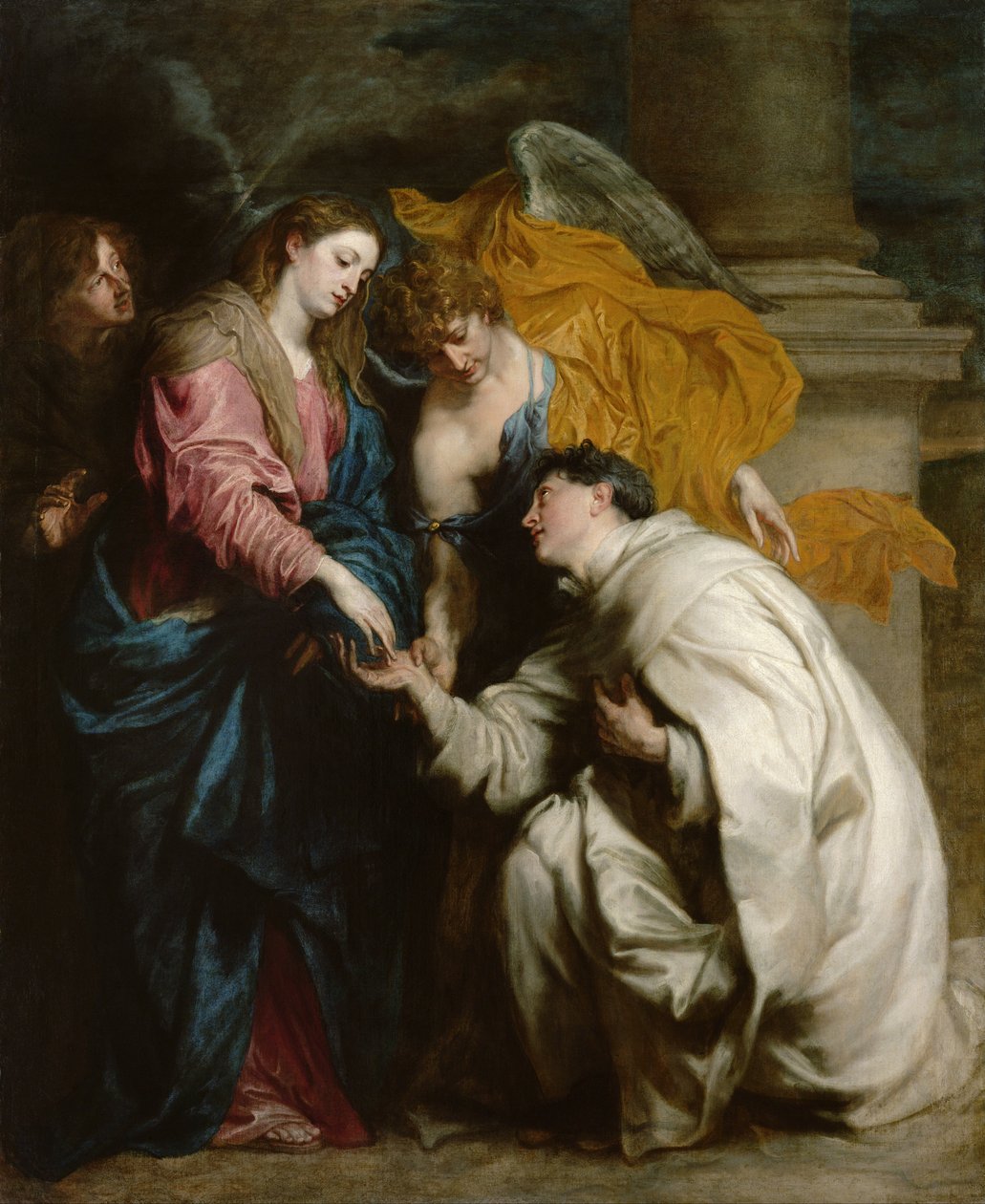 Visionen til den salige Hermann Joseph av Anthony van Dyck
