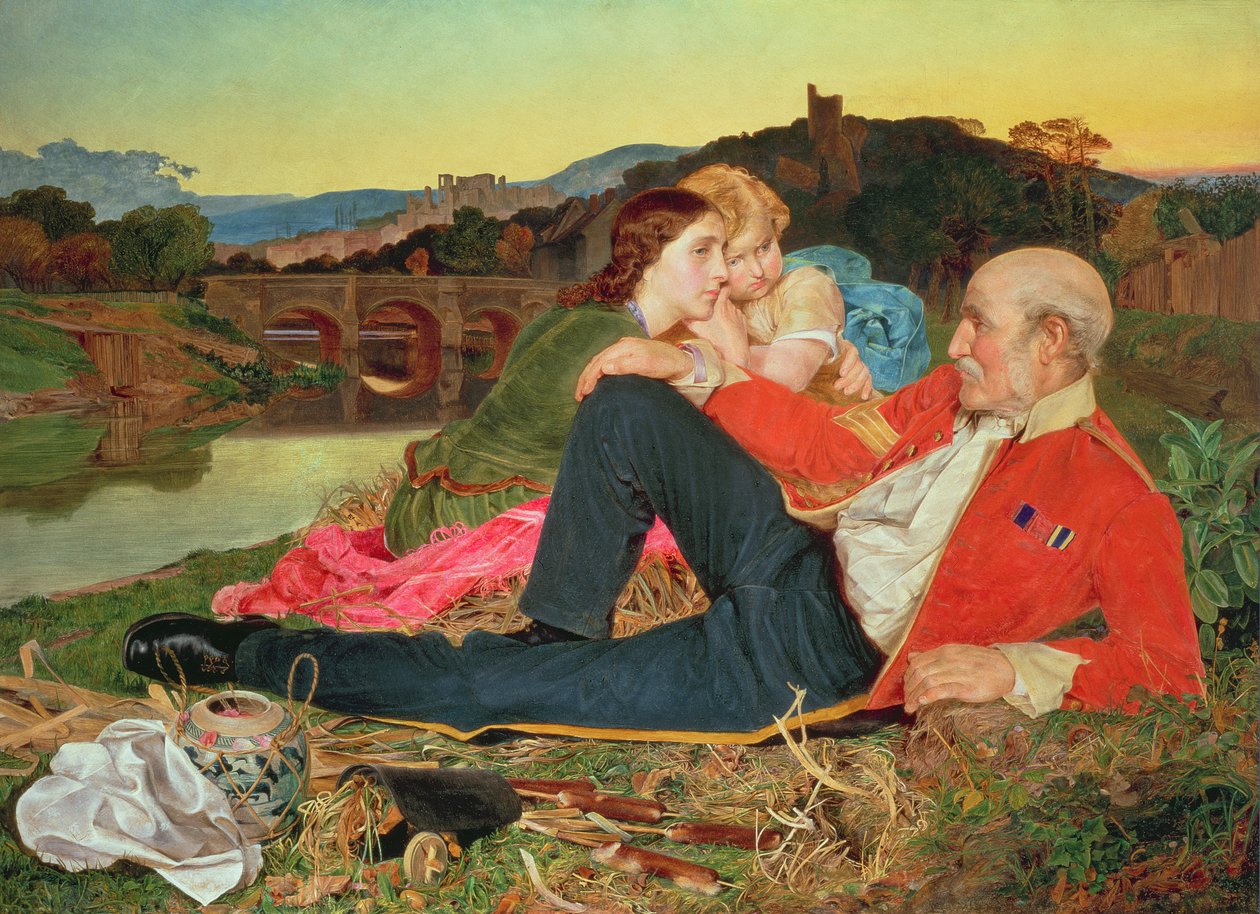 Høst, 1860 av Anthony Frederick Augustus Sandys