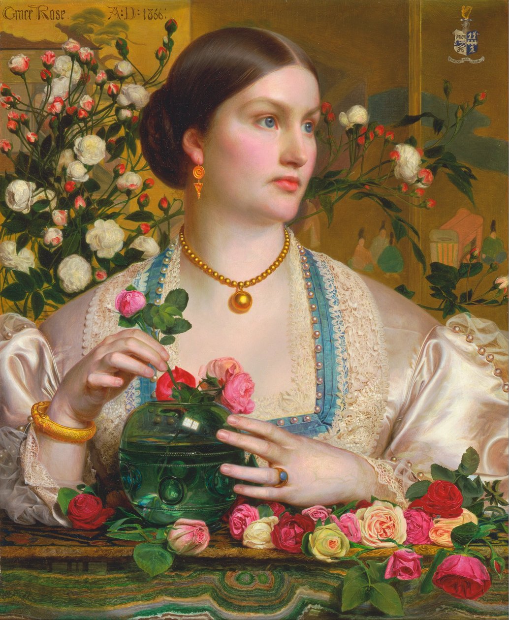 Grace Rose av Anthony Frederick Augustus Sandys