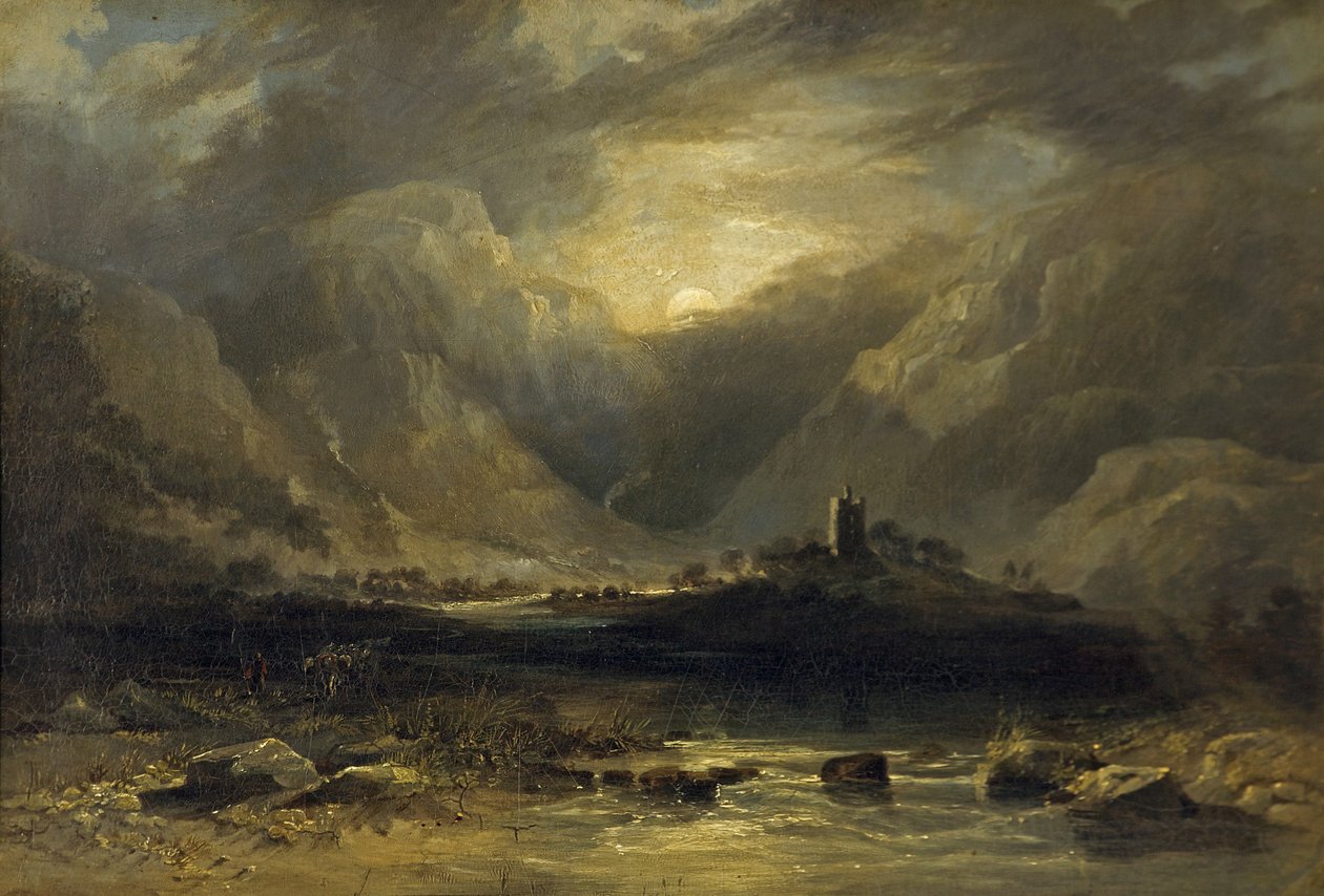 Vale of Llanberis, Snowdon, Nord-Wales av Anthony Vandyke Copley Fielding