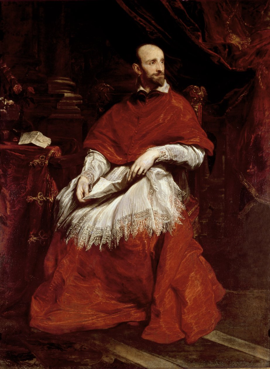 Kardinal Guido Bentivoglio (1579–1644) av Anthony van Dyck