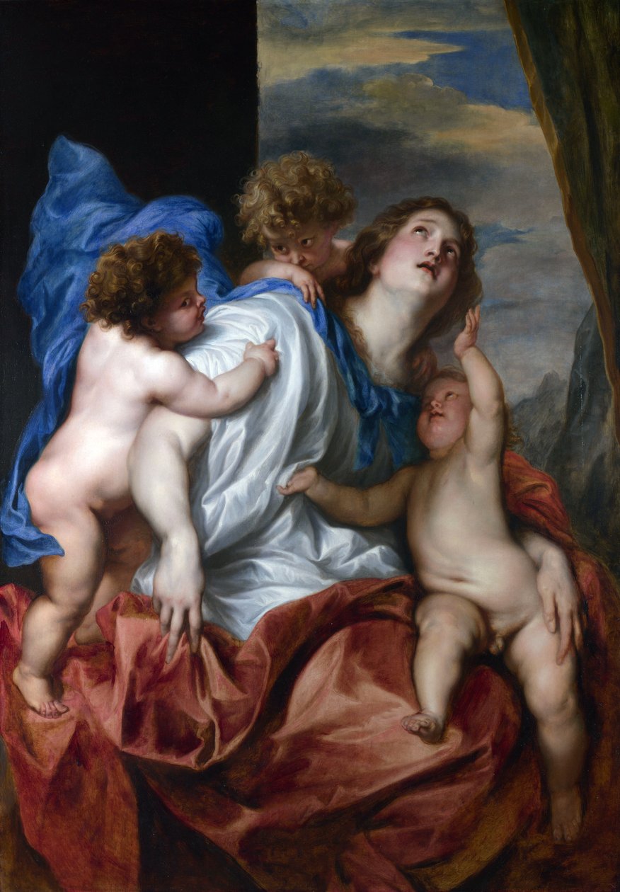Veldedighet av Anthony van Dyck