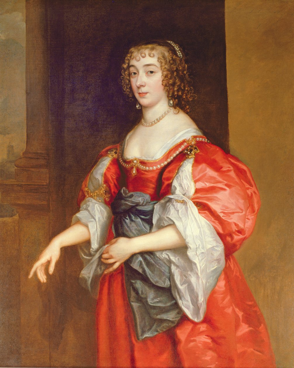 Dorothy, grevinne av Sunderland av Anthony van Dyck