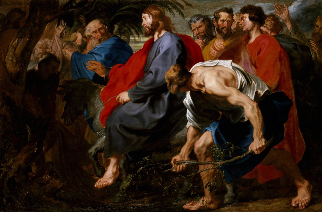 Kristi inntog i Jerusalem av Anthony van Dyck