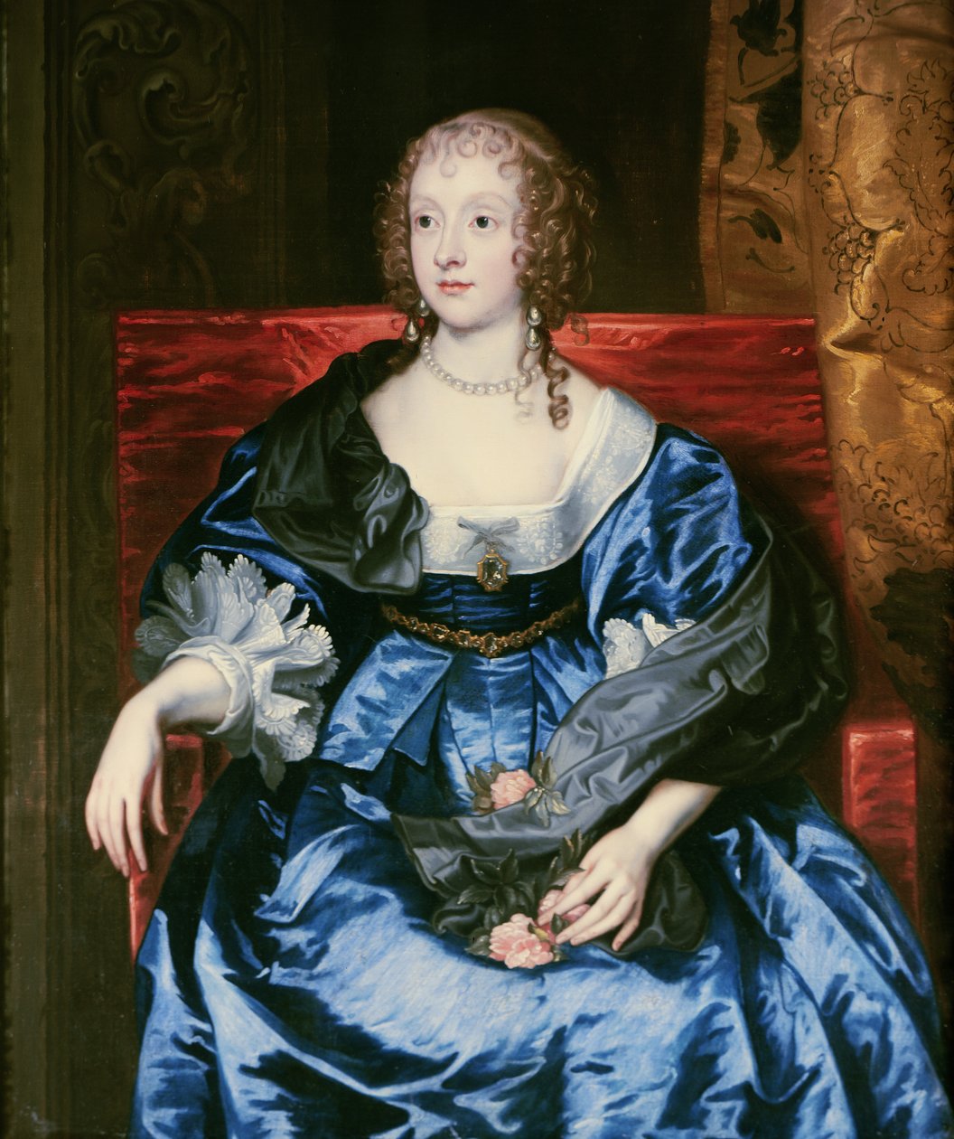 Lady Anne Cecil (olje) av Anthony van Dyck