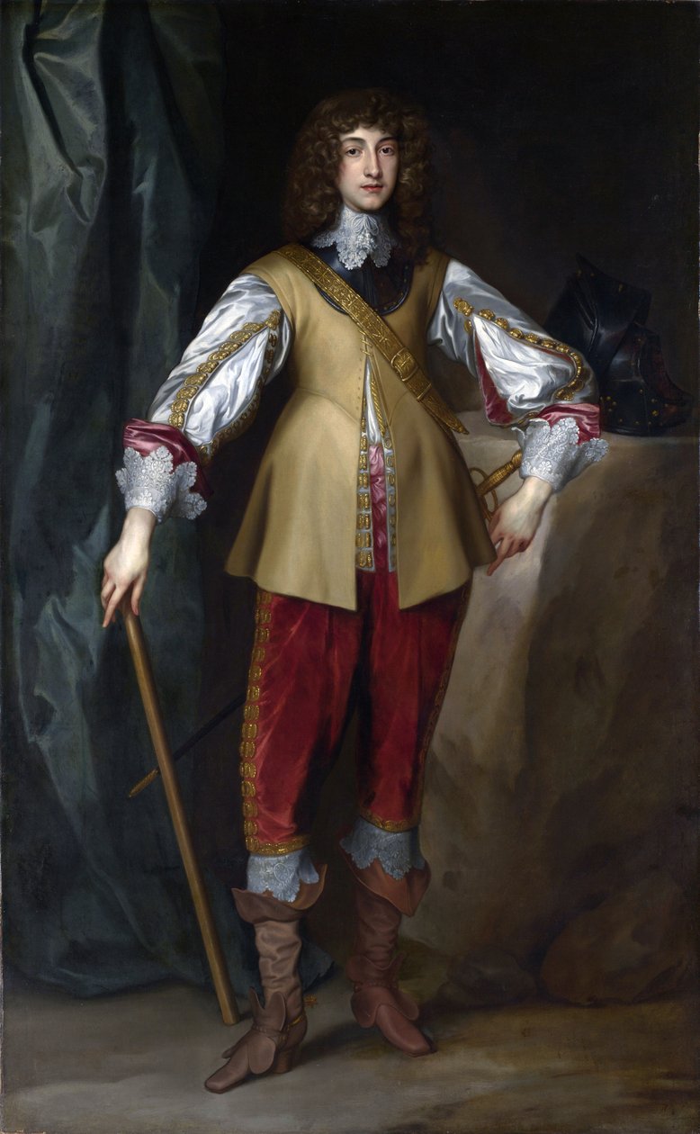 Portrett av prins Rupert, grev Palatine (1619-1682) av Anthony van Dyck