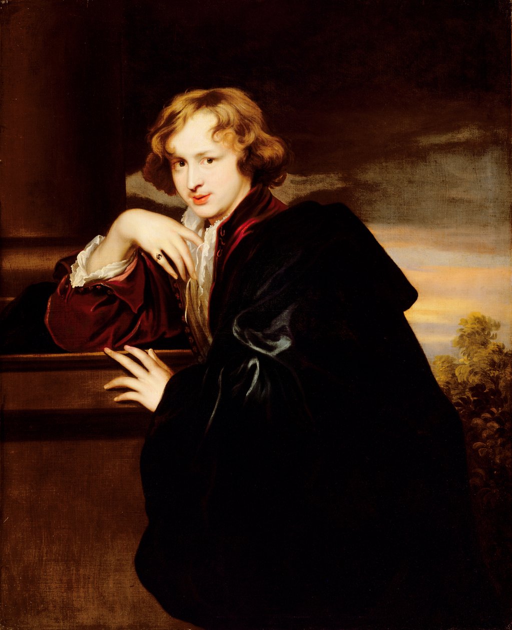 Portrett av Sir Anthony van Dyck (1599-1641) av Anthony van Dyck