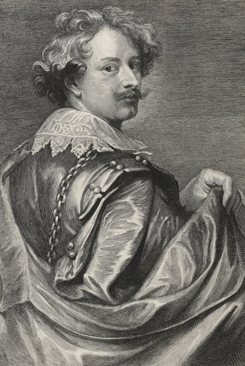 Selvportrett av Anthony van Dyck