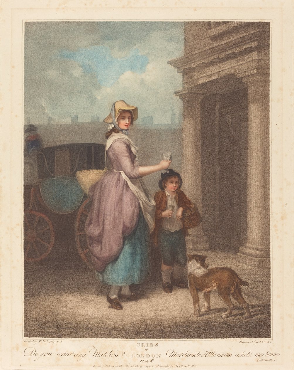 Vil du ha noen kamper? av Anthony Cardon after Francis Wheatley