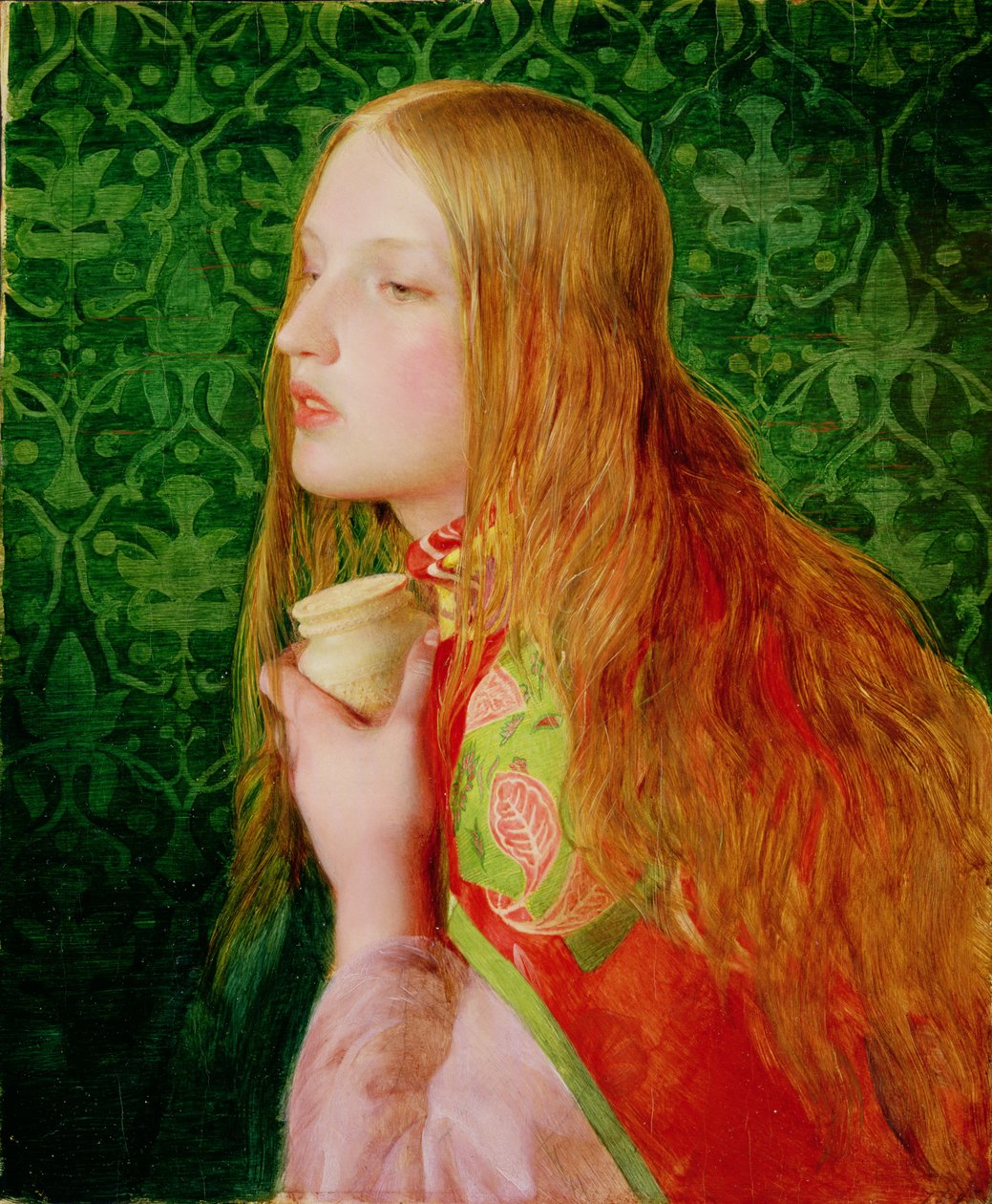Maria Magdalena, ca. 1858-60 (olje på panel) av Anthony Frederick Augustus Sandys