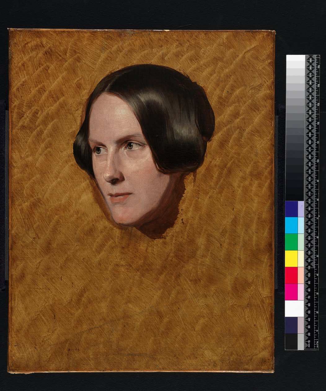 Fru Sandys, kunstnerens mor, sent på 1840-tallet av Anthony Frederick Augustus Sandys