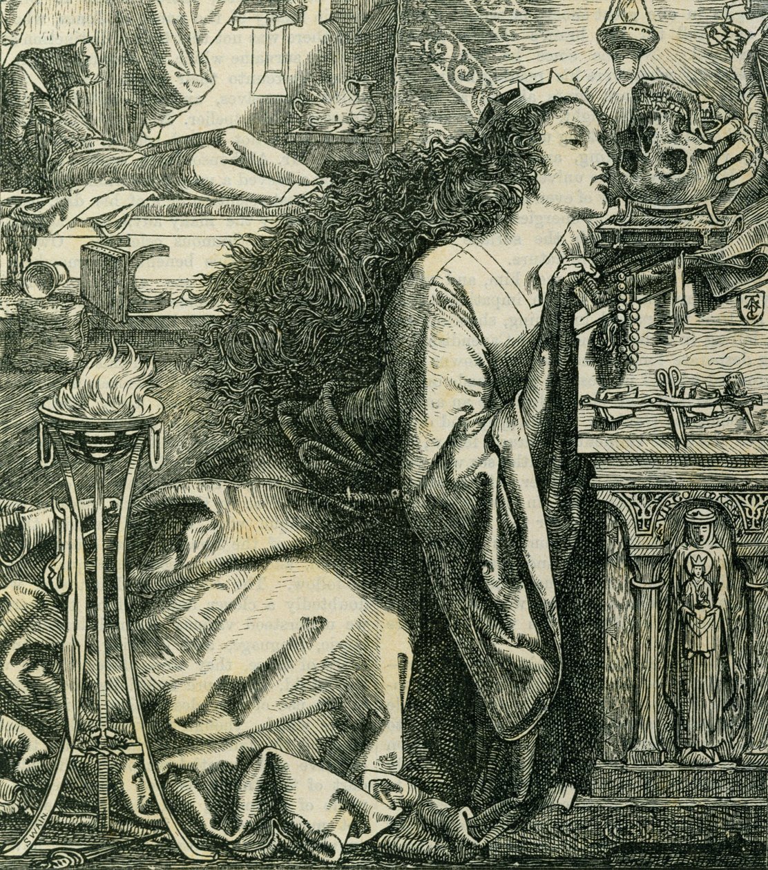 Rosamund, dronning av langobardene av Anthony Frederick Augustus Sandys