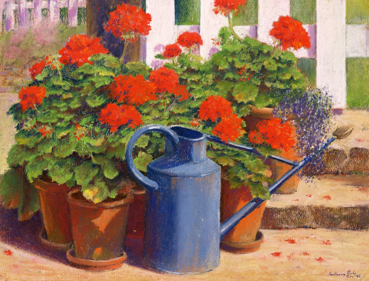 Den blå vannkannen, 1995 av Anthony Rule