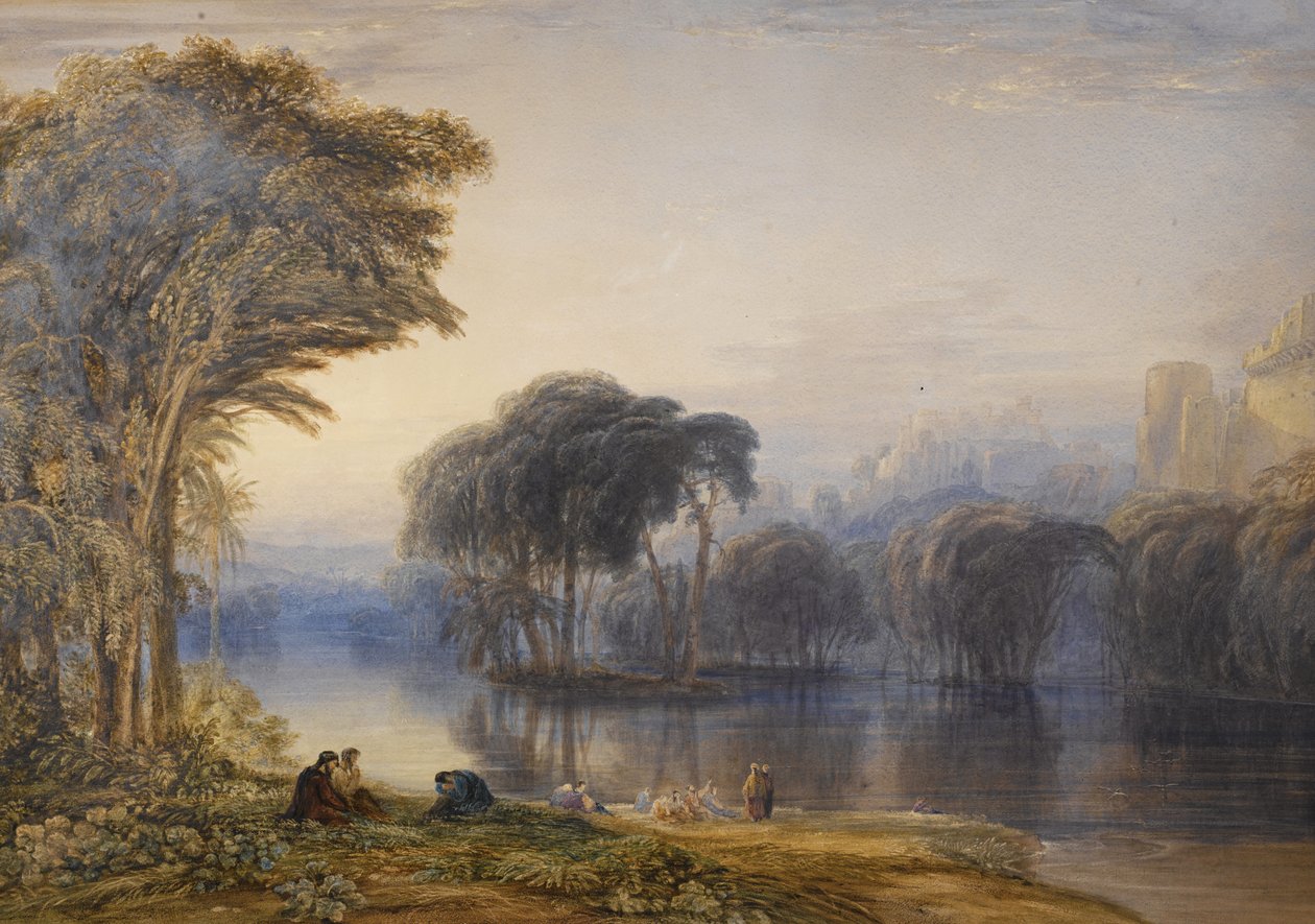 Ved Babylons elver av Anthony Vandyke Copley Fielding