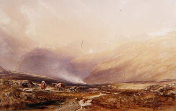 Snowdon av Anthony Vandyke Copley Fielding