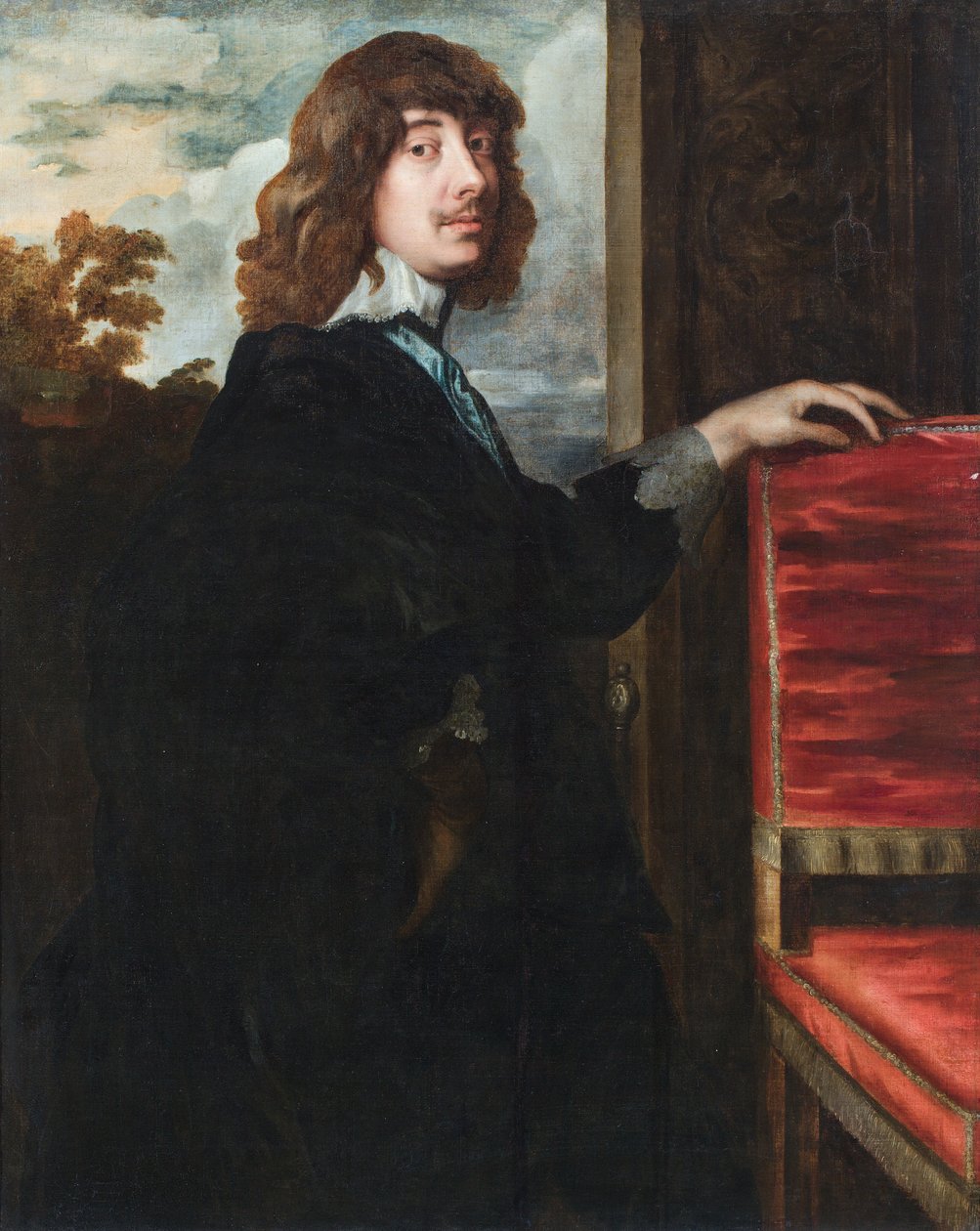 Portrett av Algernon Percy av Anthony van (after) Dyck
