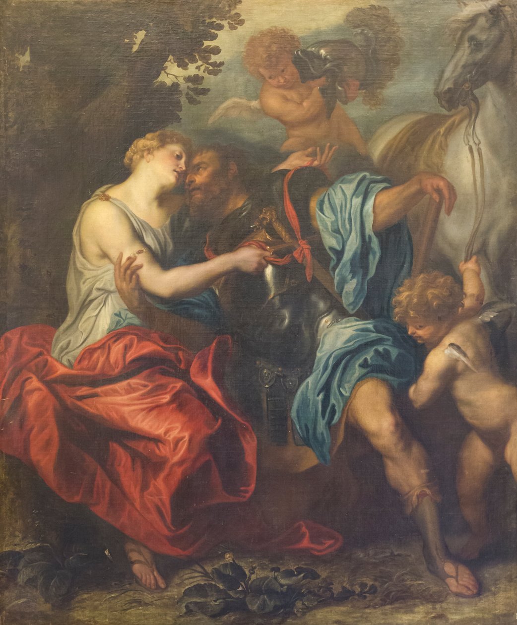 Mars og Venus av Anthony van (school of) Dyck