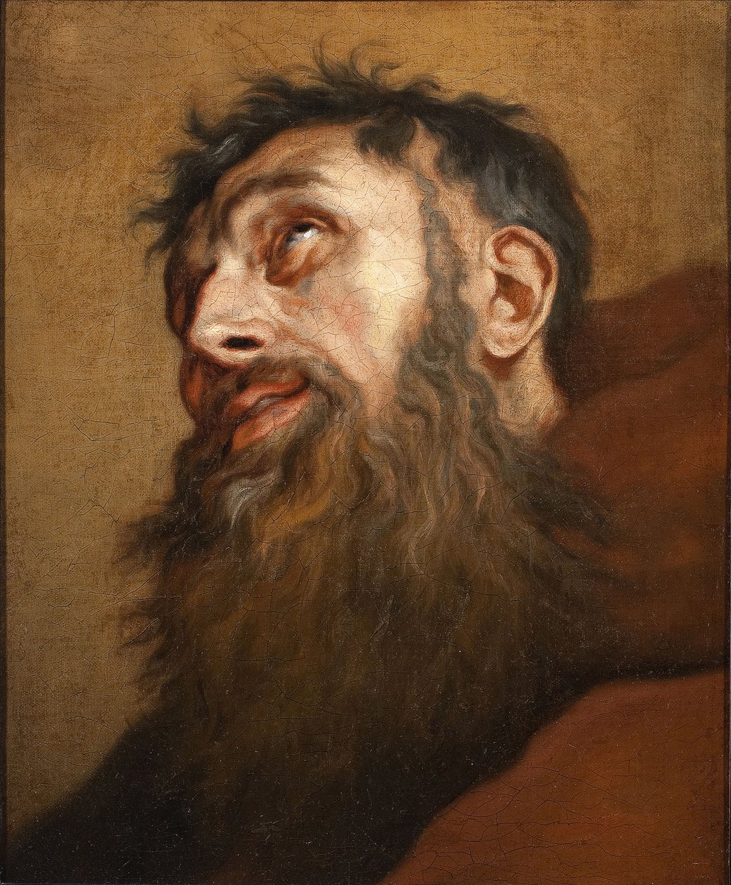 Saint Francis par Dyck, Sir Anthony van av Anthony van (studio of) Dyck