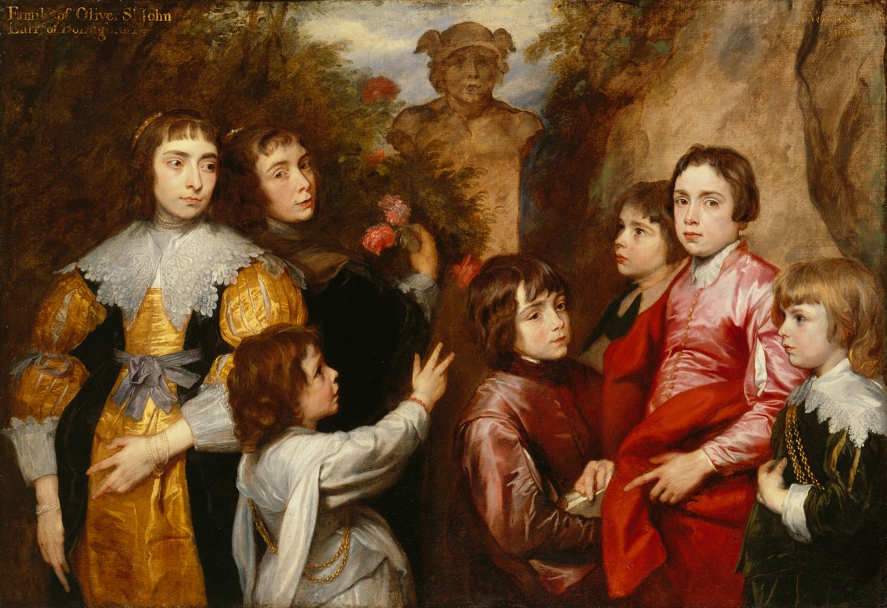 En familiegruppe, 163435 av Anthony van Dyck