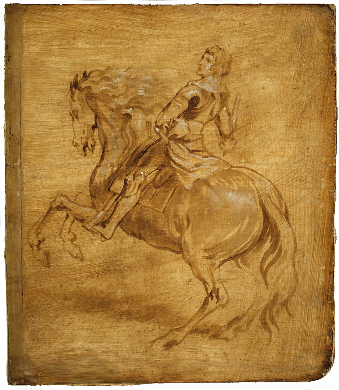 En mann som rir på en hest, ca. 1630. av Anthony van Dyck