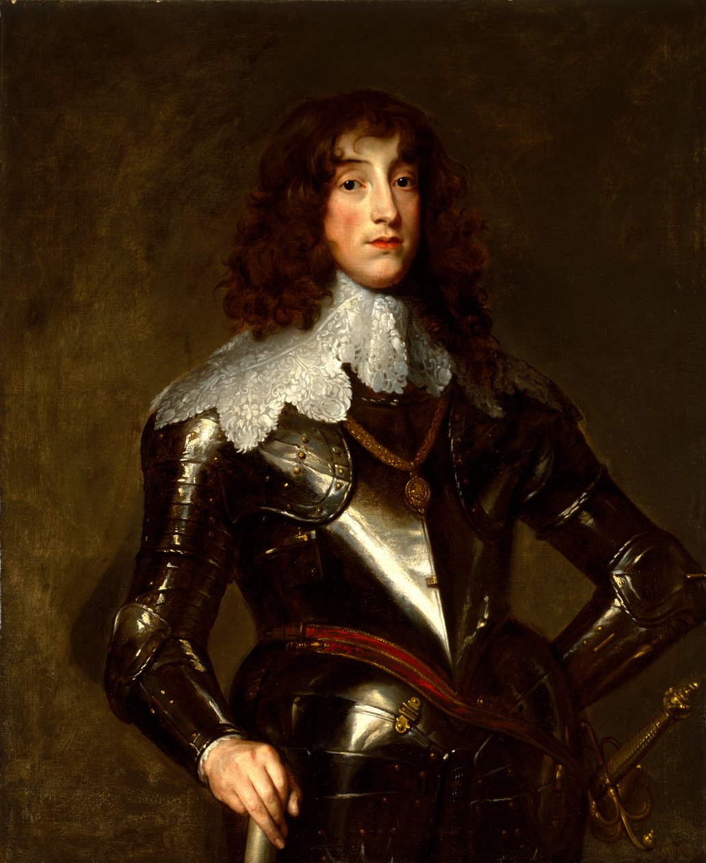 Charles Louis, kurfyrst Palatine, 1637 av Anthony van Dyck
