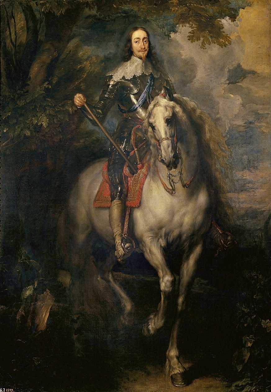 Rytterportrett av Charles I Charles I til hest av Anthony van Dyck