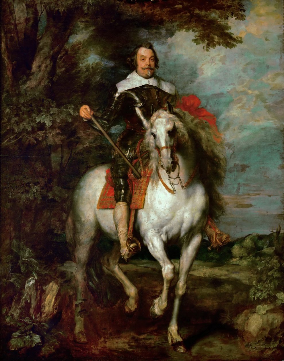 Rytterportrett av Francisco de Moncada 15861635, markis av Aytona og grev av Ossuna av Anthony van Dyck