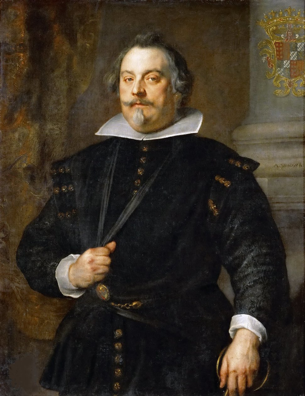 Francisco de Moncada, markis av Aytona, ca 1634. av Anthony van Dyck