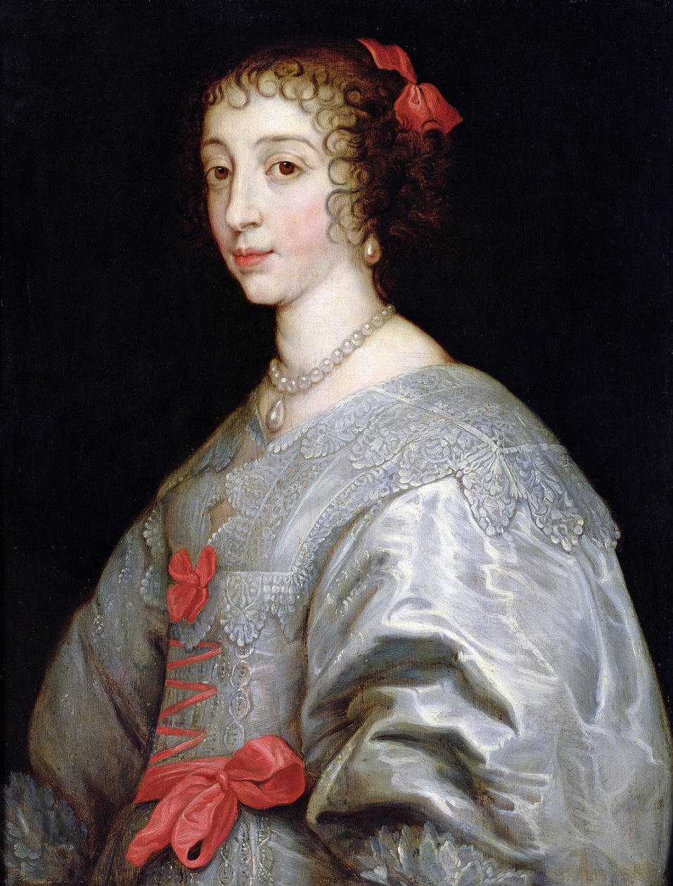 Henrietta-Maria av Frankrike (1609-69) av Anthony van Dyck