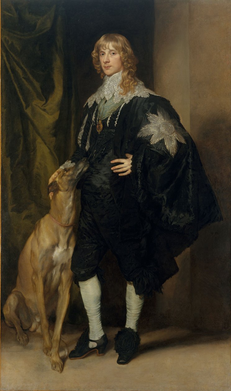 James Stuart, hertug av Richmond og Lennox, ca. 1633-35 av Anthony van Dyck