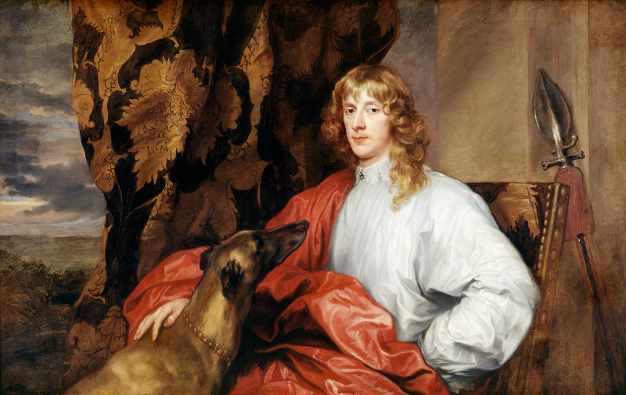 James Stuart, hertug av Richmond og Lennox, ca. 1636 (olje på lerret) av Anthony van Dyck