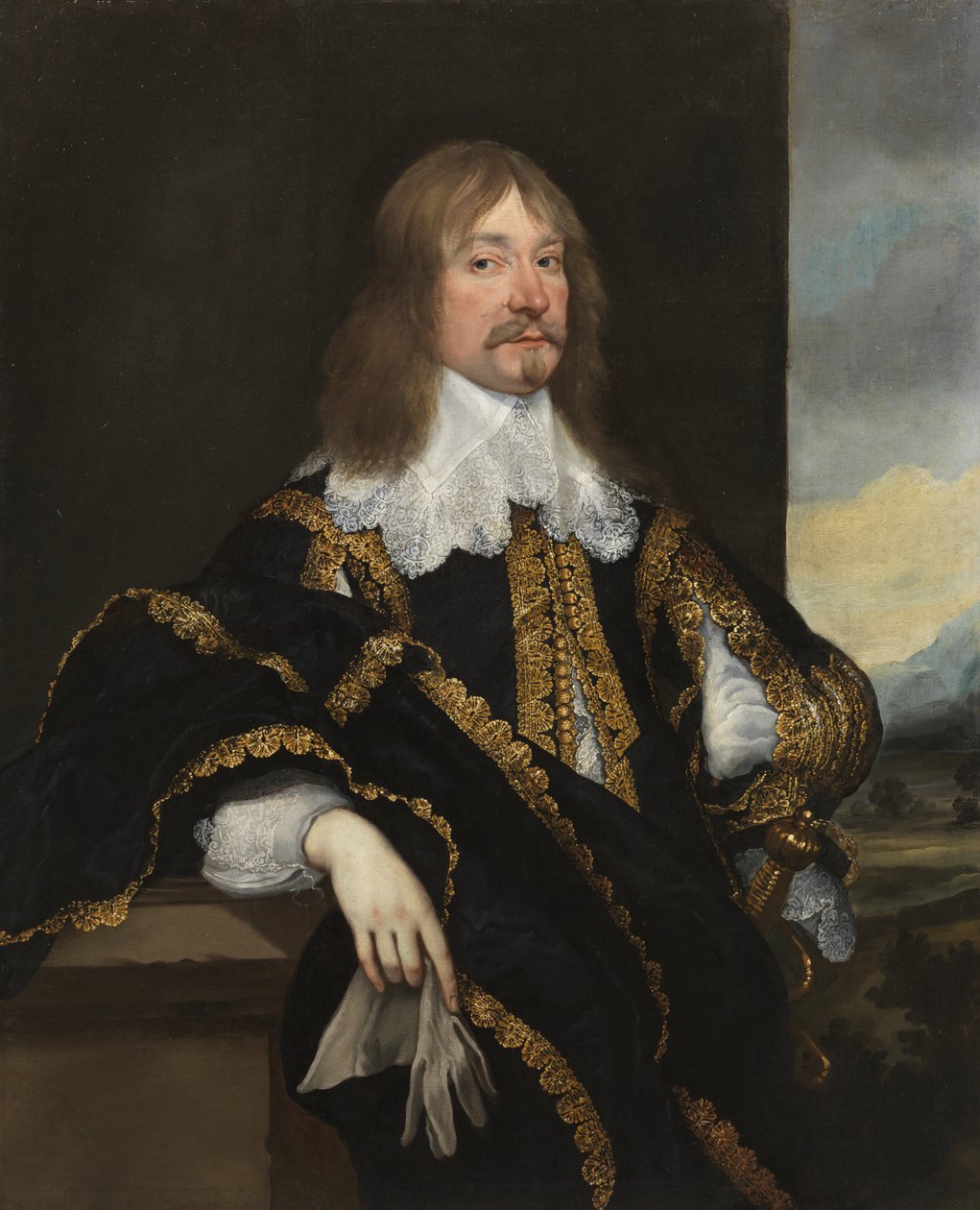 John, baron Craven av Ryton, ca. 1643-47 av Anthony van Dyck