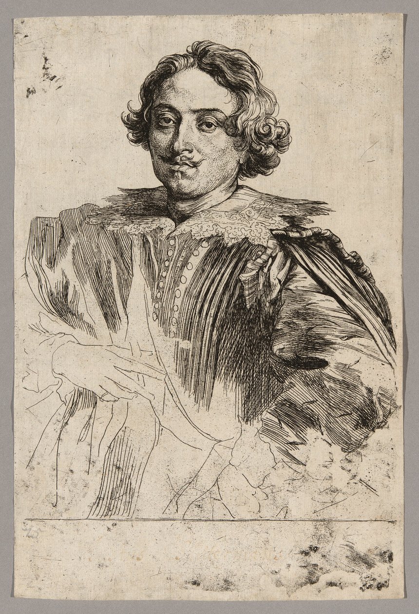 Justus Sustermans av Anthony van Dyck