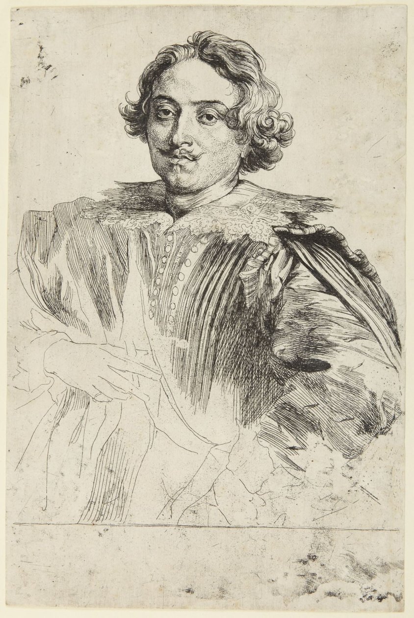 Justus Sustermans av Anthony van Dyck