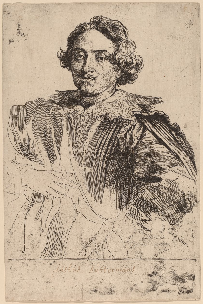 Justus Suttermans, sannsynligvis 16261641. av Anthony van Dyck