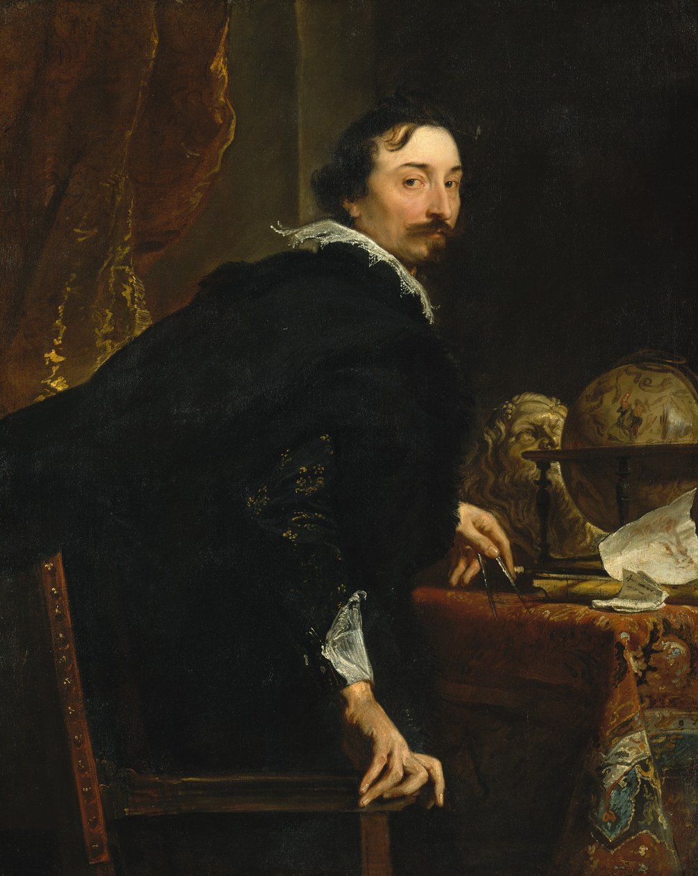 Lucas van Uffel, ca. 1622 av Anthony van Dyck