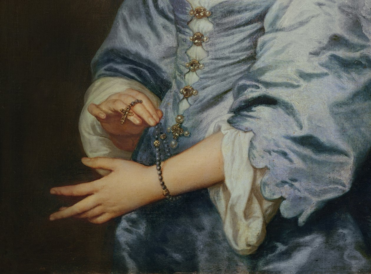 Marie Ruthven, Lady van Dyck, ca. 1639 av Anthony van Dyck
