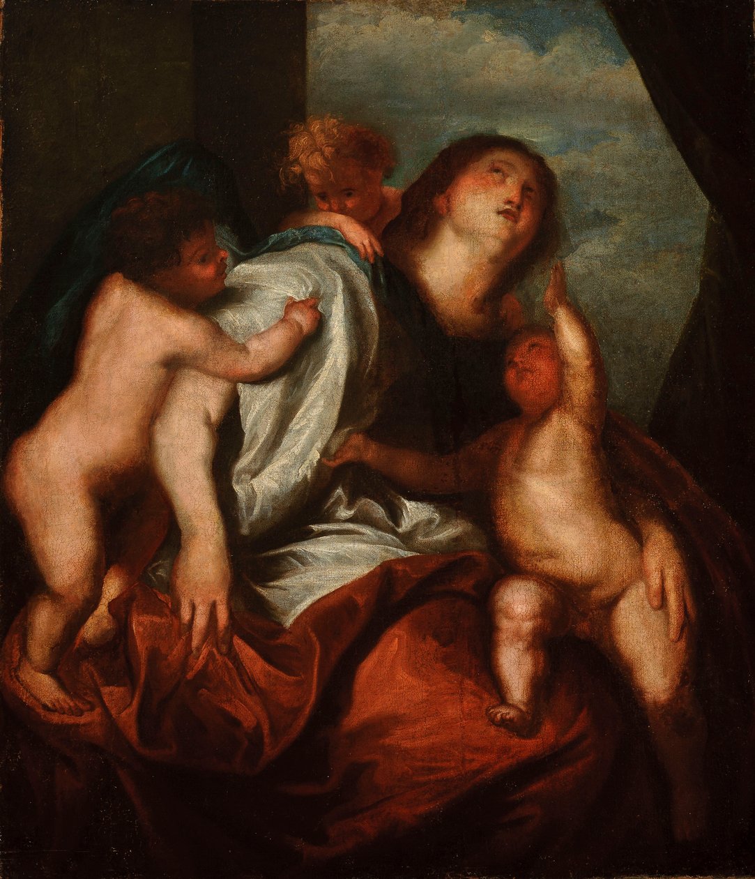 Barmhjertighet av Anthony van Dyck